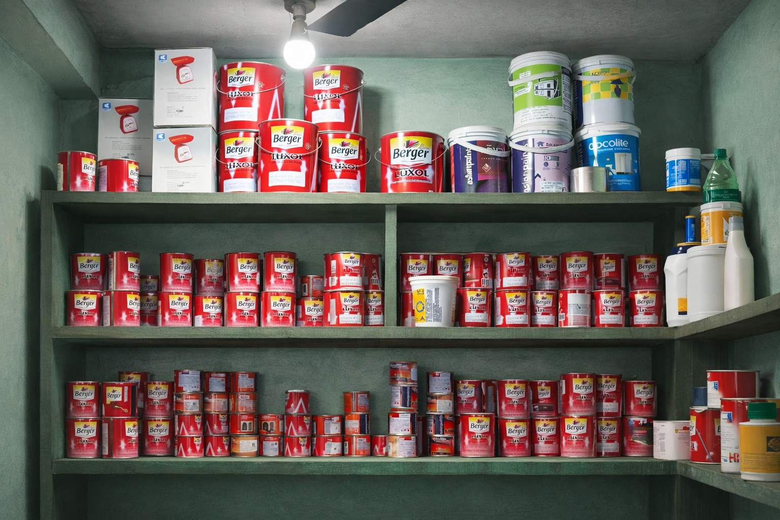Paints Section